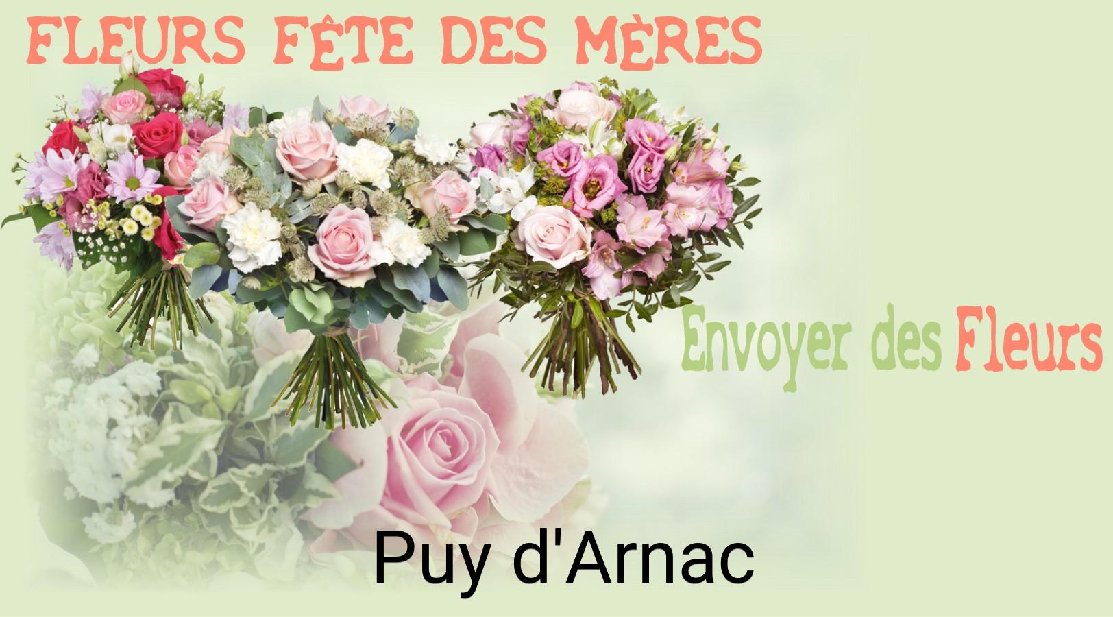Bouquet de Fête des Mères livré à Puy-d'Arnac